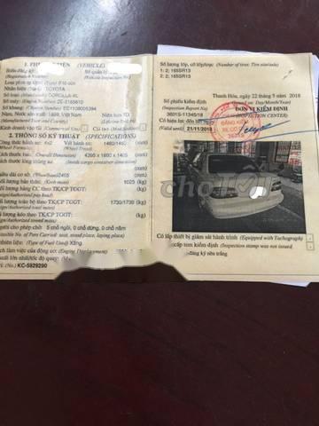 Toyota Corolla Altis 2000 - Bán Toyota Corolla altis năm sản xuất 2000, màu trắng như mới, giá chỉ 118 triệu