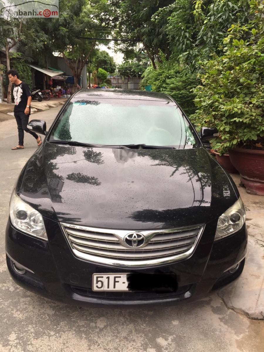 Toyota Camry   2008 - Bán Toyota Camry đời 2008, màu đen, chính chủ