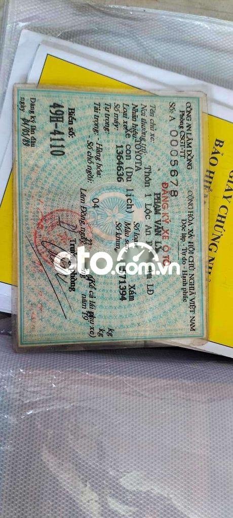 Toyota Corona Xe cỏ 1980 - Xe cỏ