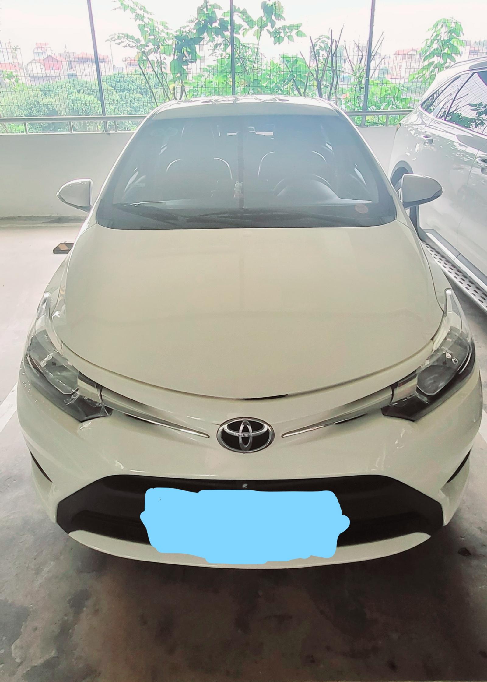 Toyota Corolla Cross VIOS E 2017 - Toyota Vios E 2017 1.5CVT, màu trắng, chính chủ, biển Hà Nội.