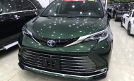 Toyota Sienna Platinum 2021 - Bán ô tô Toyota Sienna Platinum 2021, màu xanh bộ đội, nhập khẩu Mỹ giá 4 tỷ 250 tr tại Hà Nội
