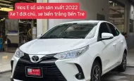 Toyota Van 2022 - Bán xe Vios E số sàn sx 2022. xe 1 chủ biển số trắng chạy 103.000 km  giá 400 triệu tại Tp.HCM