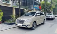 Toyota Innova 2.0E 2016 - Em cần bán innova sx 2016 bản 2.0E xịn màu vàng cát. giá 235 triệu tại Hà Nội