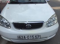 Toyota Corolla Altis 1.8G MT 2002 - Bán ô tô Toyota Corolla altis 1.8G MT sản xuất 2002, màu trắng xe gia đình giá 240 triệu tại Long An