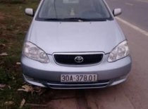 Toyota Corolla Altis 2002 - Cần bán xe Toyota Corolla Altis đời 2002, màu bạc giá 240 triệu tại Hà Nam