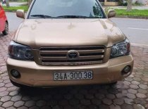 Toyota Highlander 2005 - Bán Toyota Highlander đời 2005, màu vàng, xe nhập số tự động giá 360 triệu tại Tp.HCM