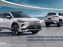 Toyota Corolla Cross 2024 - [Toyota Buôn Ma Thuột] Toyota Corolla Cross đời 2024, màu trắng, xe nhập, 820 triệu giá 820 triệu tại Đắk Lắk
