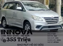 Toyota Innova 2.0E 2015 - Cần bán Toyota Innova 2.0E năm 2015, màu bạc, giá chỉ 355 triệu giá 355 triệu tại Tp.HCM