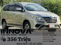 Toyota Innova 2.0 E 2015 - 🇯🇵 𝗧𝗼𝘆𝗼𝘁𝗮 𝗜𝗻𝗻𝗼𝘃𝗮 𝟮.𝟬𝗘 𝗠𝗧 - 𝗠𝗣𝗩 𝟴 𝗰𝗵𝗼̂̃ 𝗿𝗼̣̂𝗻𝗴 𝗿𝗮̃𝗶 𝗻𝗵𝗮̂́𝘁 𝗽𝗵𝗮̂𝗻 𝗸𝗵𝘂́𝗰 ✅  giá 356 triệu tại Tp.HCM