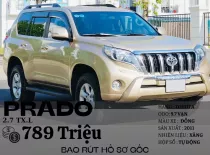 Toyota Land Cruiser Prado 2.7 TXL 2010 - Bán xe Toyota Land Cruiser Prado 2.7 TXL đời 2010, màu vàng, nhập khẩu, 789 triệu giá 789 triệu tại Tp.HCM