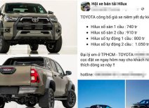 Toyota Hilux 2023 đã có giá bán dự kiến, cao nhất 1,05 tỷ