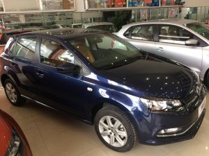 Toyota Yaris AT 2015 - Bán xe Polo Hatchback AT sản xuất 2015, màu xanh lam, xe nhập, 662 triệu chỉ có duy nhất tại Volkswagen Đà Nẵng