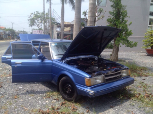 Toyota Cressida 1980 - Xe Toyota Cressida năm 1980 màu xanh lam, 40 triệu nhập khẩu