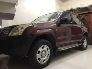 Toyota Prado   2003 - Bán xe cũ Toyota Prado đời 2003, màu đỏ, nhập khẩu số sàn