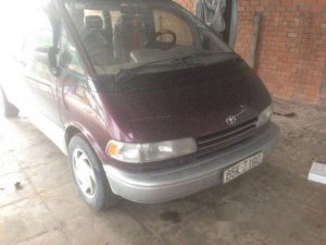 Toyota Previa  AT 1991 - Chính chủ bán xe Toyota Previa AT đời 1991, màu đỏ