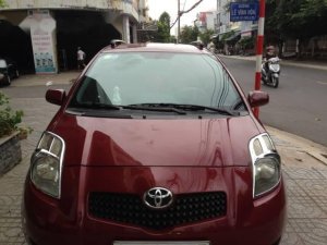 Toyota Yaris   2007 - Cần bán xe cũ Toyota Yaris đời 2007, màu đỏ