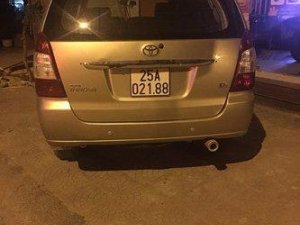 Toyota Innova 2008 - Bán xe Toyota Innova đời 2008, màu vàng số sàn