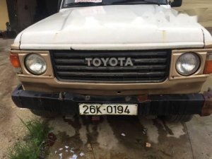 Toyota Land Cruiser   1984 - Bán xe cũ Toyota Land Cruiser đời 1984, màu trắng, nhập khẩu