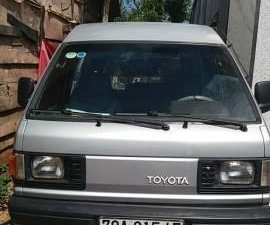 Toyota Liteace 1986 - Bán Toyota Liteace đời 1986, màu bạc