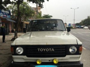 Toyota Land Cruiser  MT 1987 - Bán Toyota Land Cruiser MT 1987, màu trắng