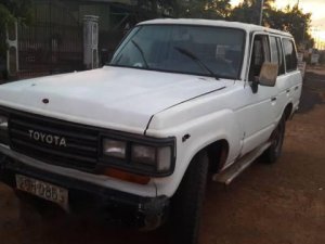 Toyota Land Cruiser   1989 - Xe Toyota Land Cruiser đời 1989, màu trắng