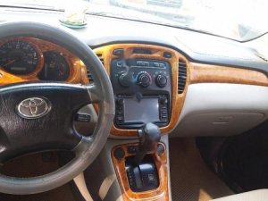 Toyota Highlander 3.0 2003 - Bán Toyota Highlander 3.0 sản xuất 2003, màu đen, xe nhập số tự động