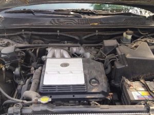 Toyota Highlander 3.0 2003 - Bán Toyota Highlander 3.0 sản xuất 2003, màu đen, xe nhập số tự động