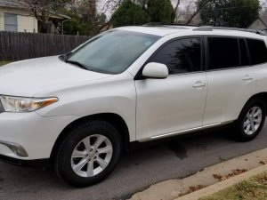 Toyota Highlander AT 2013 - Bán ô tô Toyota Highlander AT đời 2013, màu trắng, nhập khẩu