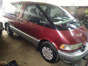 Toyota Previa 1991 - Bán Toyota Previa đời 1991, màu đỏ, nhập khẩu