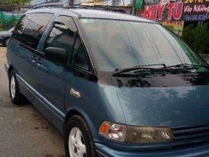 Toyota Previa 2.4 AT 1992 - Bán xe Toyota Previa 2.4 AT đời 1992, màu xanh lam, nhập khẩu 