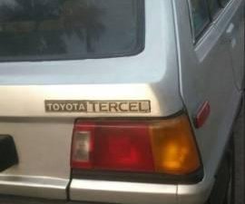 Toyota Tercel   1985 - Bán xe Toyota Tercel đời 1985, màu bạc, nhập khẩu