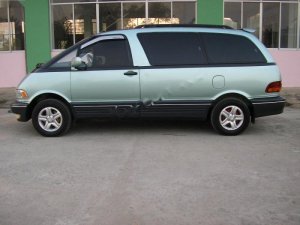 Toyota Previa 2.4 MT 1991 - Bán Toyota Previa 2.4 MT đời 1991, màu xanh lam, xe nhập 