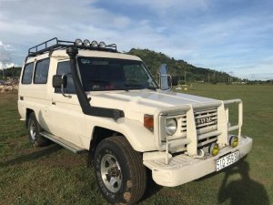 Toyota Land Cruiser II 3.5 MT 1989 - Bán Toyota Land Cruiser II 3.5 MT đời 1989, màu trắng, nhập khẩu, giá tốt