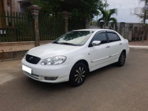 Toyota Corolla 2004 - Bán Toyota Corolla sản xuất năm 2004, màu trắng, giá tốt