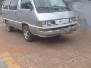 Toyota Van 1987 - Cần bán gấp Toyota Van năm 1987, màu bạc