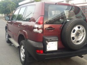 Toyota Prado 2002 - Bán ô tô Toyota Prado đời 2002, màu đỏ, nhập khẩu Nhật Bản