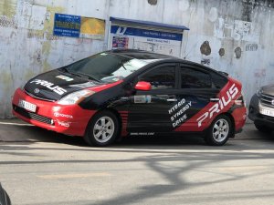 Toyota Prius 2006 - Bán ô tô Toyota Prius sản xuất 2006 màu đen, 425 triệu, nhập khẩu, ĐK 2009