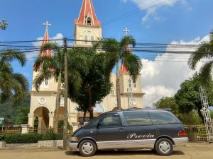 Toyota Previa 2.4LE 2018 - Tp HCM - Toyota Previa xe 7 chỗ, số tự động 2 cửa trời giá tốt