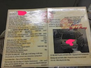 Toyota Zace 2001 - Bán Toyota Zace đời 2001 chính chủ