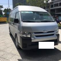 Toyota Hiace 2016 - Bán xe Toyota Hiace 16 chỗ sản xuất 2016, màu bạc, nhập khẩu nguyên chiếc, như mới tại Khánh Hòa