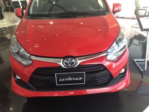 Toyota 1.2AT 2019 - Bán xe Toyota Wigo 1.2AT , màu đỏ, xe nhập, 405 triệu