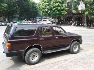 Toyota 4 Runner 3.0 1991 - Bán Toyota 4 Runner 3.0 năm 1991, màu đỏ, nhập khẩu Nhật bản 