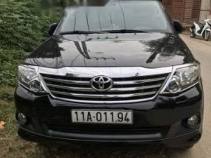 Toyota Fortuner   2013 - Bán Toyota Fortuner 2013, màu đen xe gia đình, giá chỉ 670 triệu