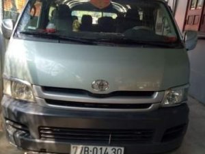 Toyota Hiace  MT 2008 - Bán Toyota Hiace MT năm sản xuất 2008, xe đẹp tất cả đều hoạt động tốt