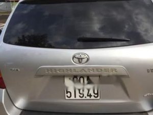 Toyota Highlander   2007 - Cần bán Toyota Highlander 2007, màu bạc, nhập khẩu, 715 triệu 