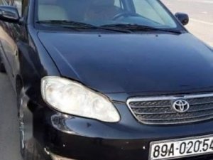 Toyota Corolla Altis   2002 - Cần bán lại xe Toyota Corolla altis sản xuất 2002, màu đen, giá 145tr