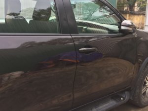 Toyota Fortuner   2.4 MT  2017 - Bán ô tô Toyota Fortuner 2.4 MT đời 2017, màu đen 