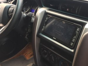 Toyota Fortuner   2.4 MT  2017 - Bán ô tô Toyota Fortuner 2.4 MT đời 2017, màu đen 