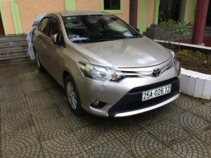 Toyota Vios 1.5E CVT 2018 - Cần bán Toyota Vios 1.5E CVT đời 2018, màu vàng cát, đăng ký tháng 3 năm 2018