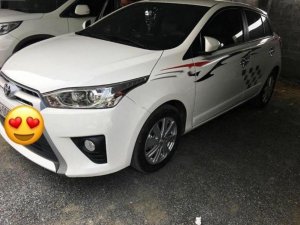 Toyota Yaris 1.5G 2017 - Cần bán lại xe Toyota Yaris 1.5G 2017, màu trắng, nhập khẩu 